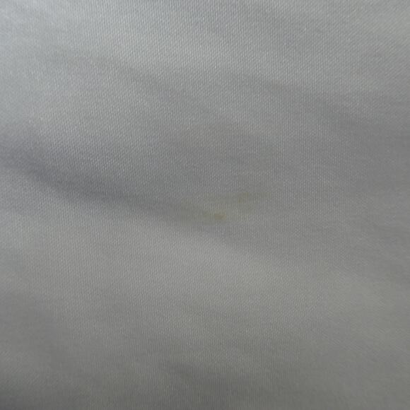 Chicos Large Sleeveless Cardigan Vest Blue and White Belted MISSING SIZE TAG - Picture 7 of 8